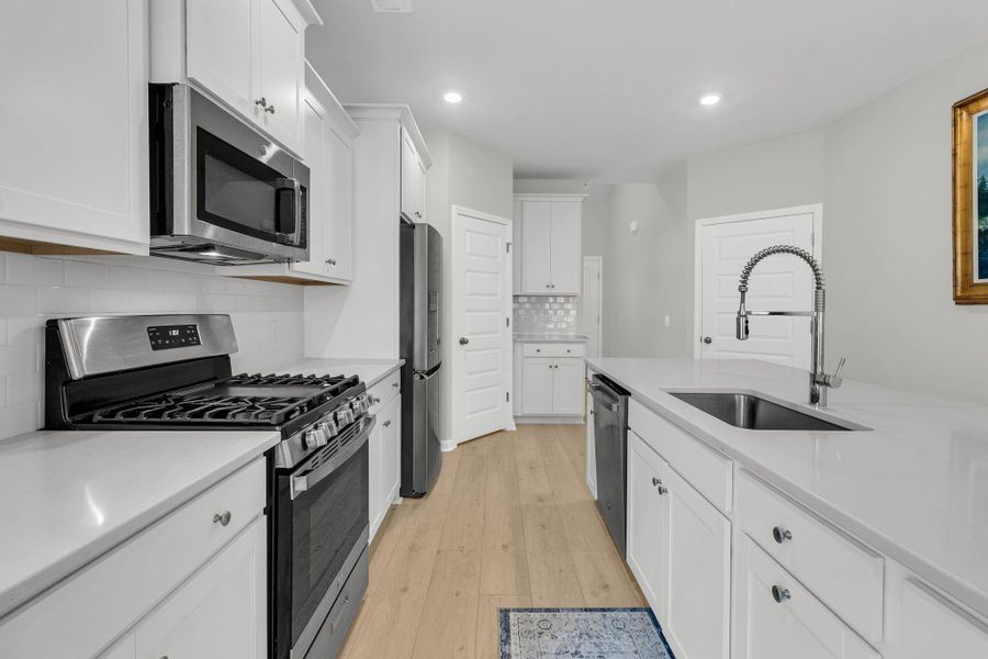 Furnished interior view inside a new home in Horizons at Summers Corner | 55+, Summerville (Image 14).