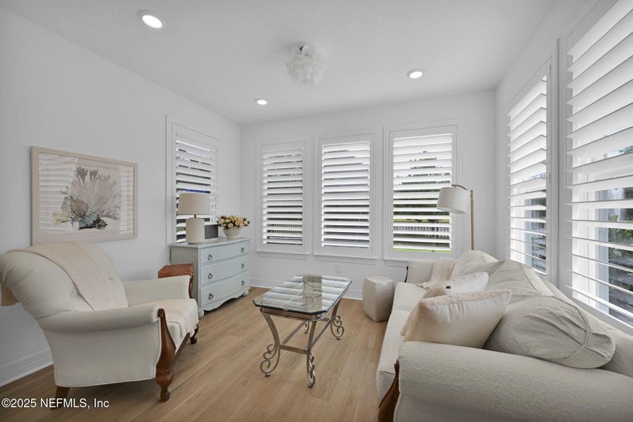 Furnished interior view inside a new home in , Jacksonville (Image 10). Furnished interior view inside a new home in , Jacksonville (Image 10).