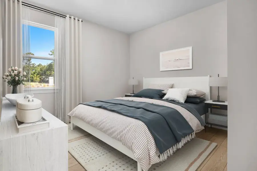 Furnished interior view inside a new home in Bell Meadows, Winnabow (Image 15).