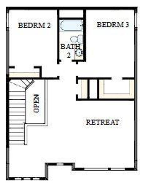 Floor Plan - 2nd Floor