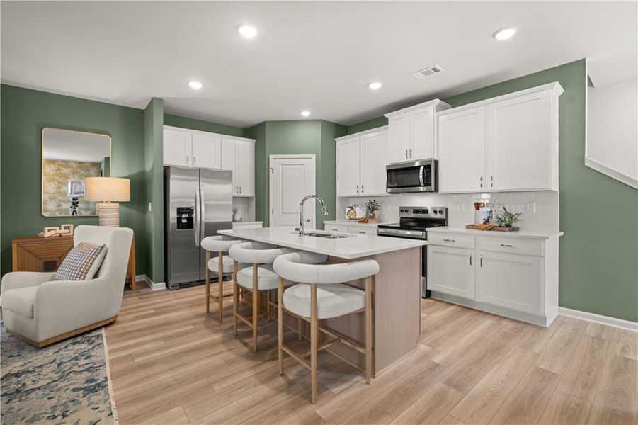 Furnished interior view inside a new home in Lake Carlton, Loganville (Image 7).