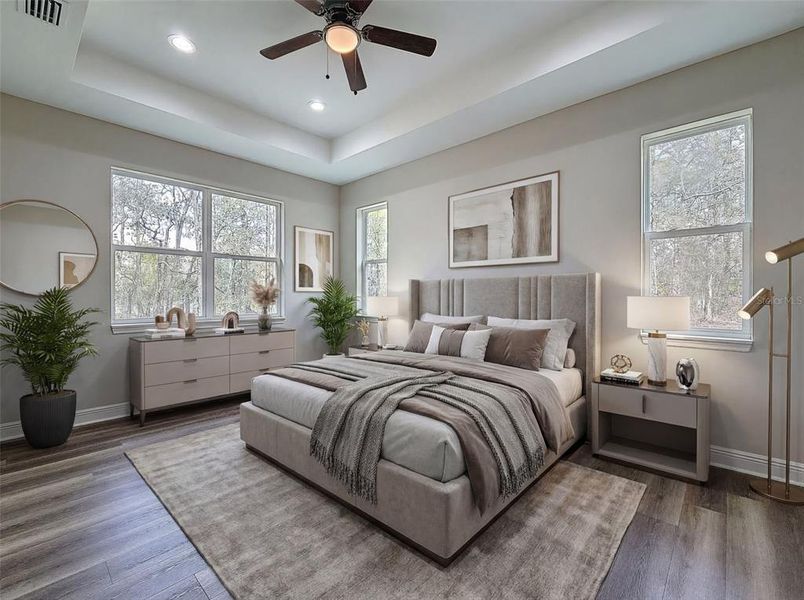 Furnished interior view inside a new home in , Homosassa (Image 17).