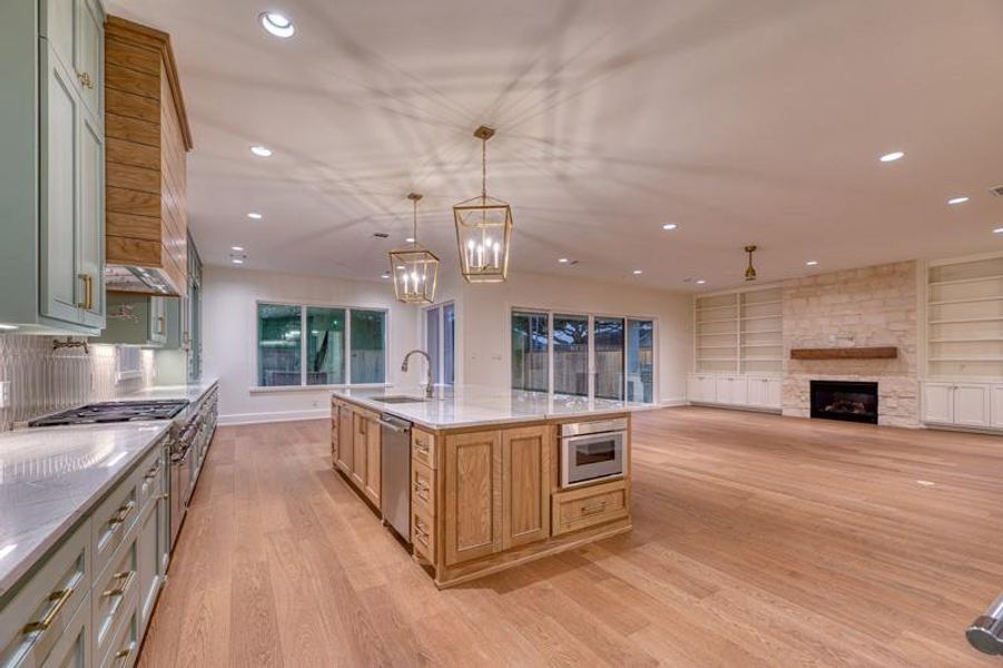 Furnished interior view inside a new home in , Houston (Image 29).