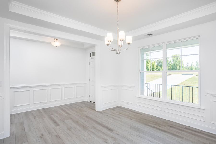 Spacious, unfurnished interior of a new home in Cedar Ridge, Angier (Image 12). Spacious, unfurnished interior of a new home in Cedar Ridge, Angier (Image 12).