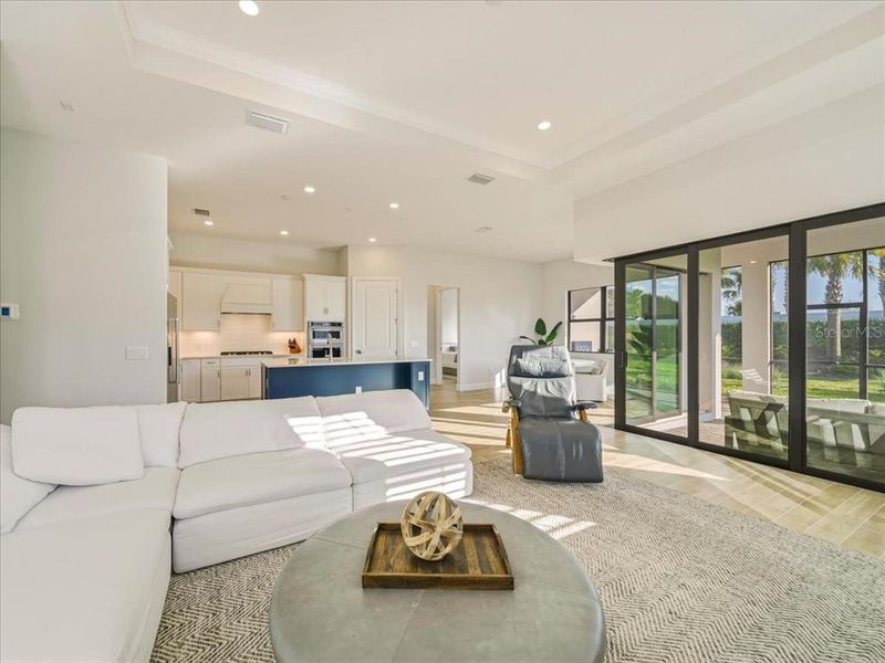 Furnished interior view inside a new home in Talon Preserve on Palmer Ranch, Nokomis (Image 12).