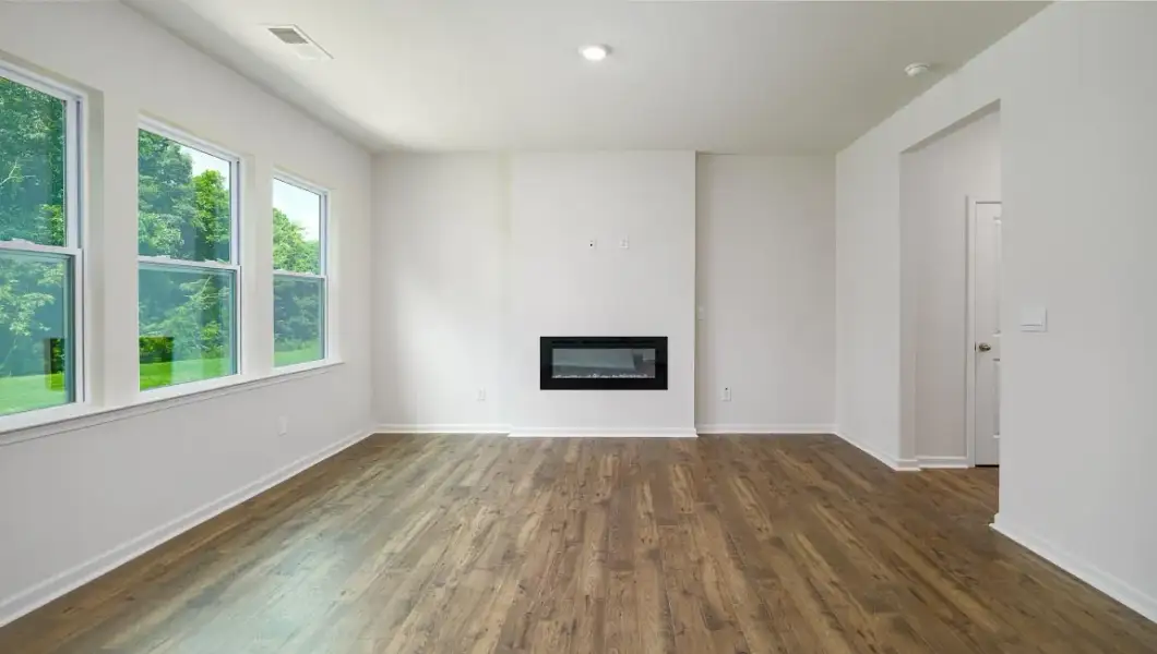 Spacious, unfurnished interior of a new home in Clark Creek Landing, Lincolnton (Image 10). Spacious, unfurnished interior of a new home in Clark Creek Landing, Lincolnton (Image 10).