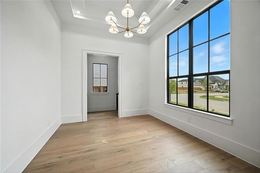 Spacious, unfurnished interior of a new home in Fields, Frisco (Image 21).