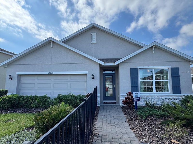 Exterior details and patio area of a home in Solera at Lakewood Ranch, Lakewood Ranch (Image 20).