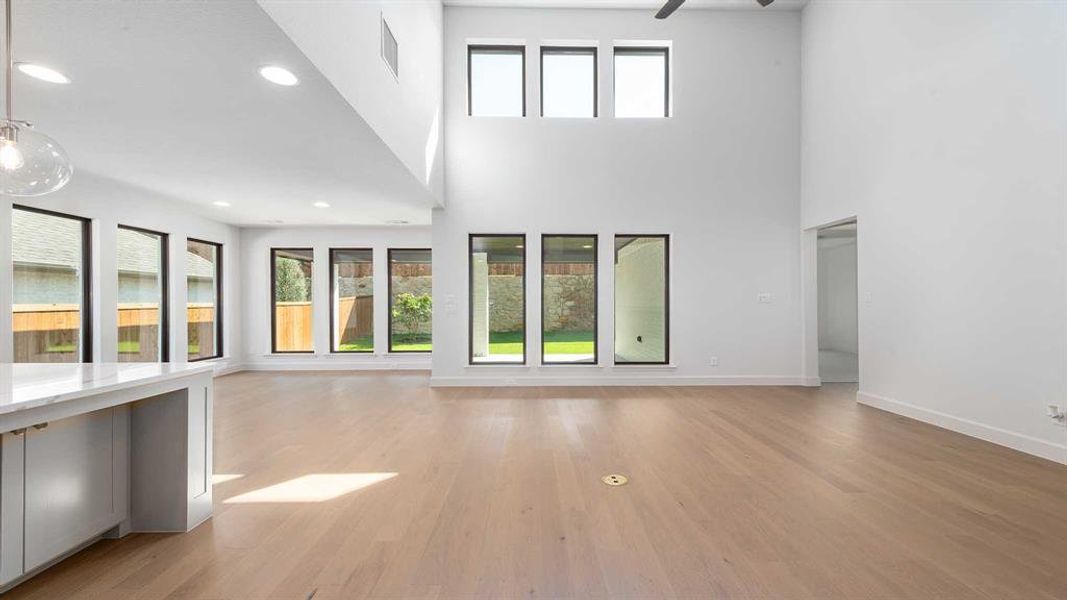 Spacious, unfurnished interior of a new home in The Heights At Uptown Celina 50', Celina (Image 18).