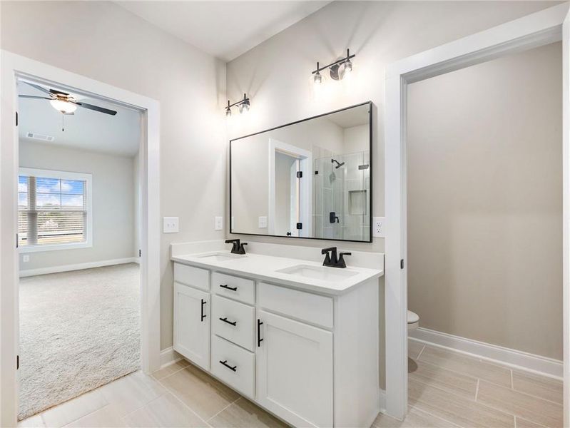 Furnished interior view inside a new home in Apalachee Overlook, Winder (Image 11).