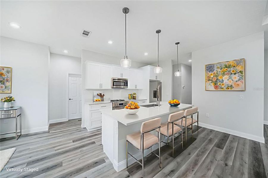 Furnished interior view inside a new home in , North Port (Image 12). Furnished interior view inside a new home in , North Port (Image 12).