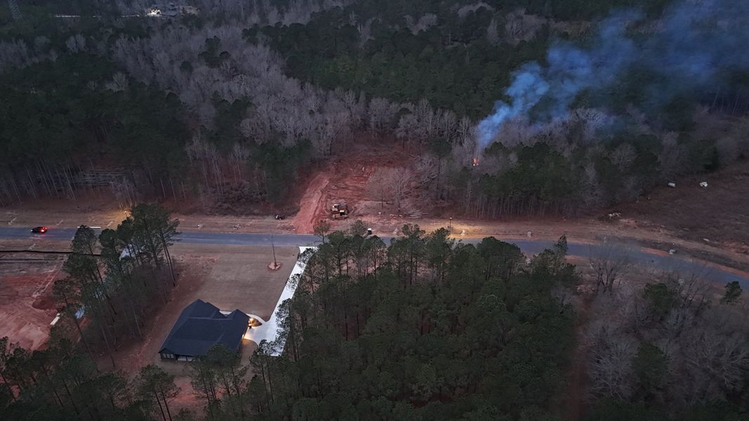 Site preparation for new homesites in Flint Farms, Concord (Image 5).