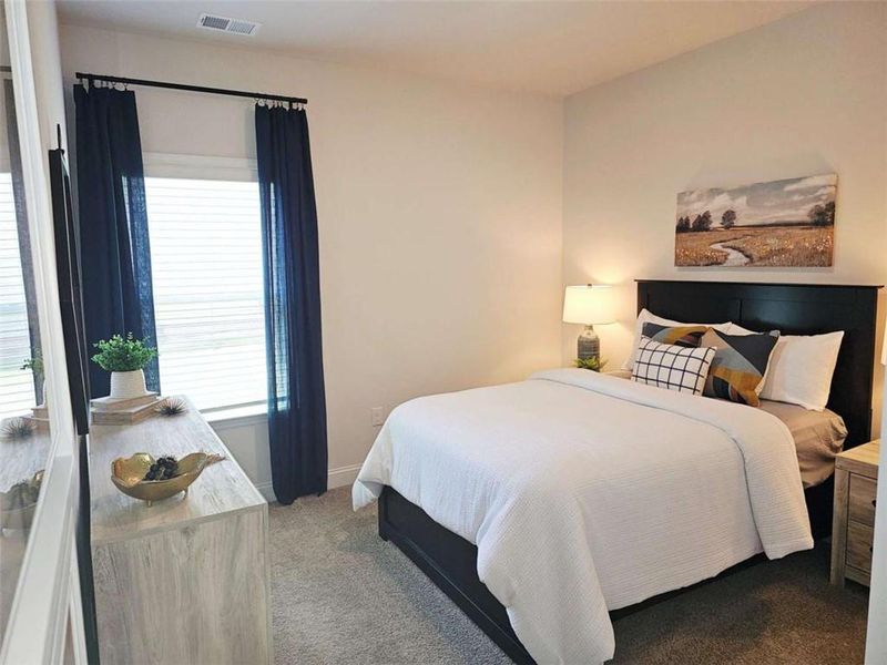Furnished interior view inside a new home in Scarlett Place, Bowdon (Image 10).