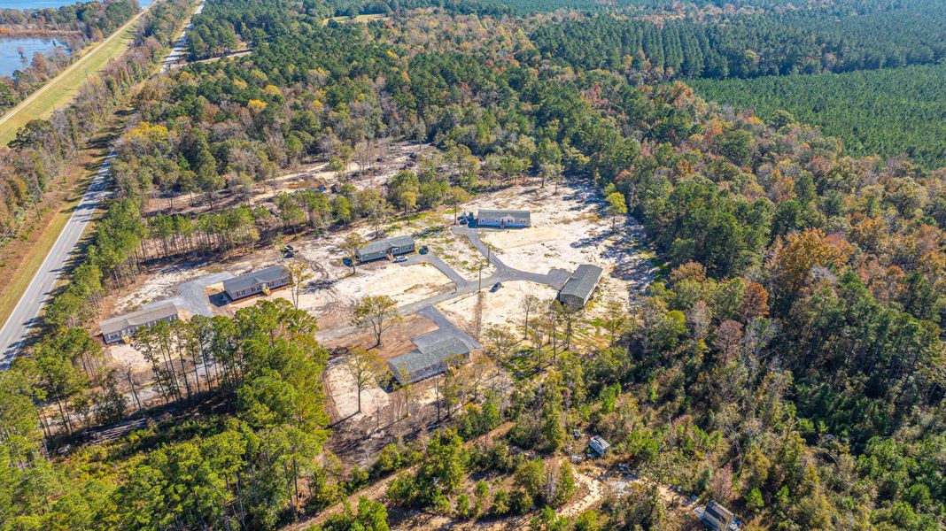 Site preparation for new homesites in , Pinopolis (Image 53).