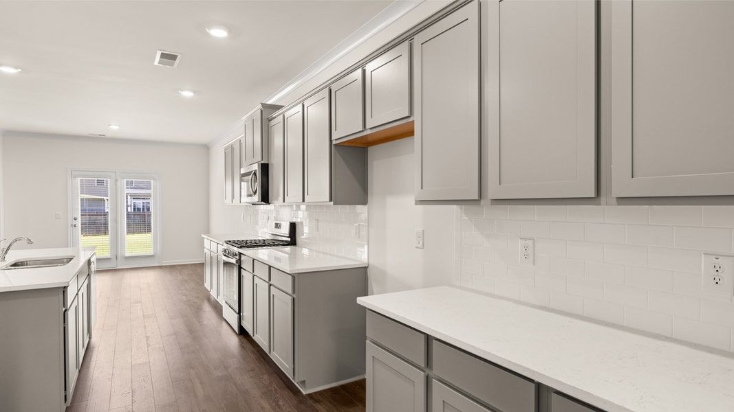 Furnished interior view inside a new home in Bridle Creek, Locust Grove (Image 8).