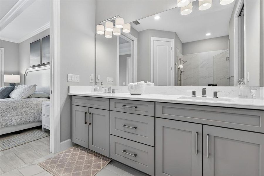 Furnished interior view inside a new home in , Bradenton (Image 39). Furnished interior view inside a new home in , Bradenton (Image 39).