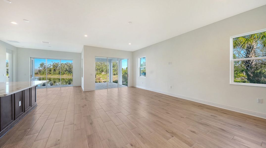 Spacious, unfurnished interior of a new home in Wildleaf, Parrish (Image 22).