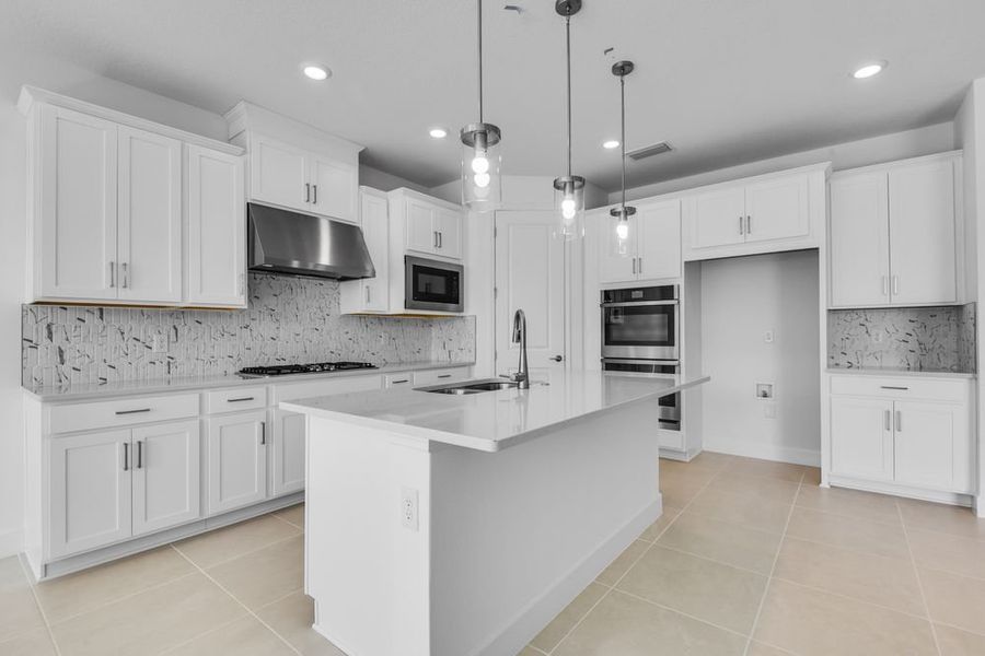 Furnished interior view inside a new home in Ardisia Park, New Smyrna Beach (Image 12).