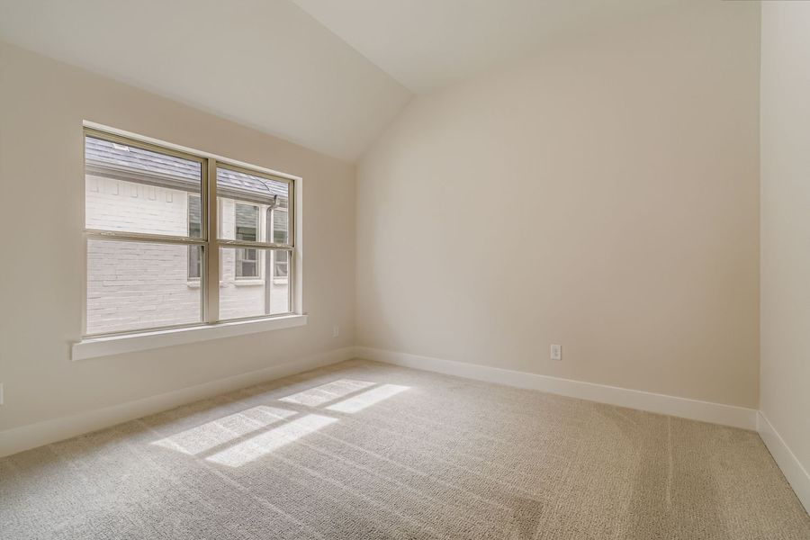 Spacious, unfurnished interior of a new home in The Tribute - Westbury 41s, The Colony (Image 29). Spacious, unfurnished interior of a new home in The Tribute - Westbury 41s, The Colony (Image 29).