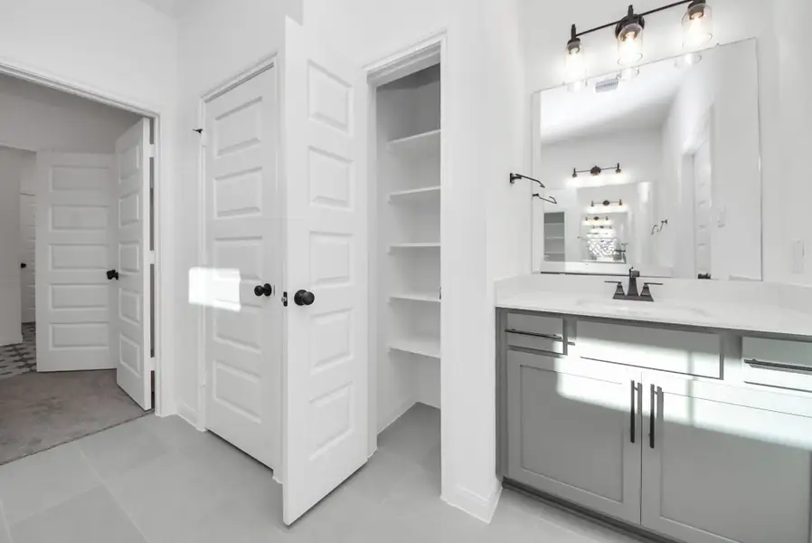 Furnished interior view inside a new home in Elyson, Katy (Image 3).