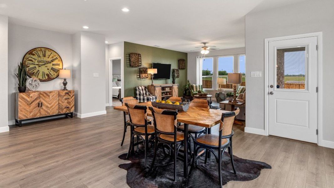 Furnished interior view inside a new home in Morningstar, Fort Worth (Image 11).