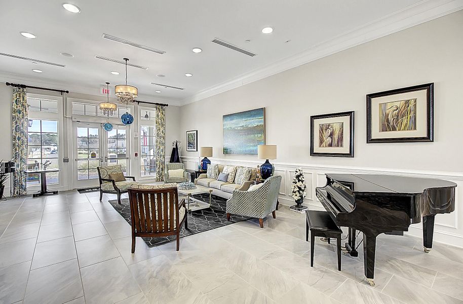 Furnished interior view inside a new home in , Summerville (Image 16). Furnished interior view inside a new home in , Summerville (Image 16).