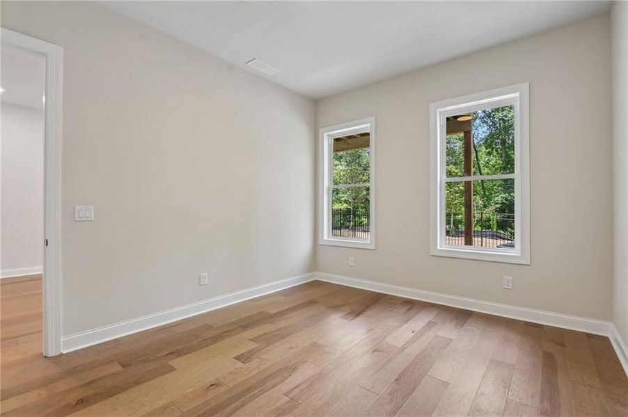 Spacious, unfurnished interior of a new home in Waterside, Peachtree Corners (Image 40). Spacious, unfurnished interior of a new home in Waterside, Peachtree Corners (Image 40).