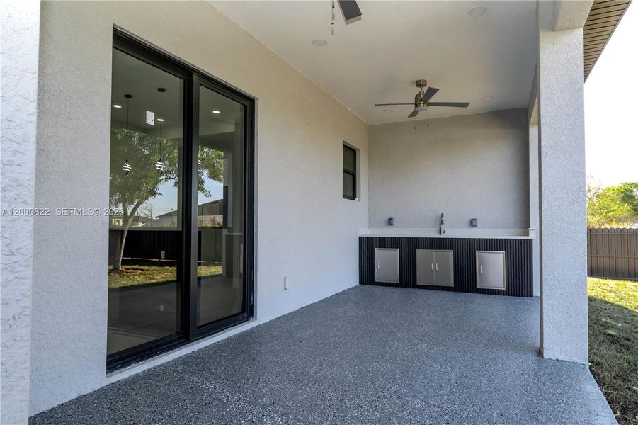 Exterior details and patio area of a home in , Lehigh Acres (Image 17). Exterior details and patio area of a home in , Lehigh Acres (Image 17).