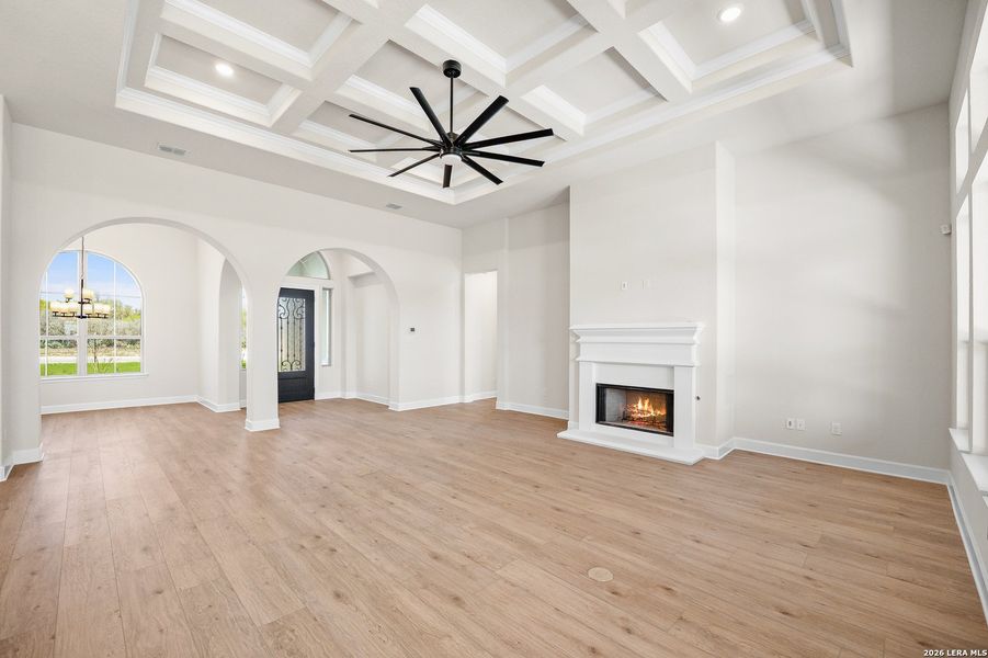 Spacious, unfurnished interior of a new home in Legend Park, Castroville (Image 12).