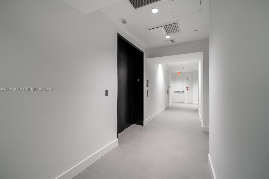 Service Area/Service elevator/ Trash room Service Area/Service elevator/ Trash room