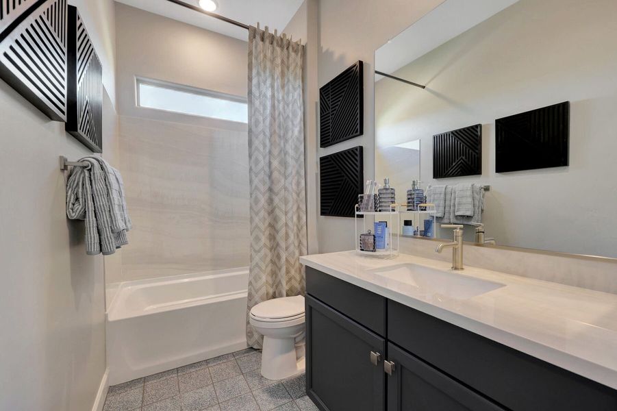 Representative furnished interior of a home built from the Violet by Mattamy Homes in White Tank Vistas, Waddell (Image 38).