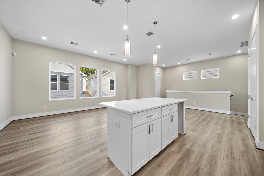 Furnished interior view inside a new home in Wellford Village, Houston (Image 8).