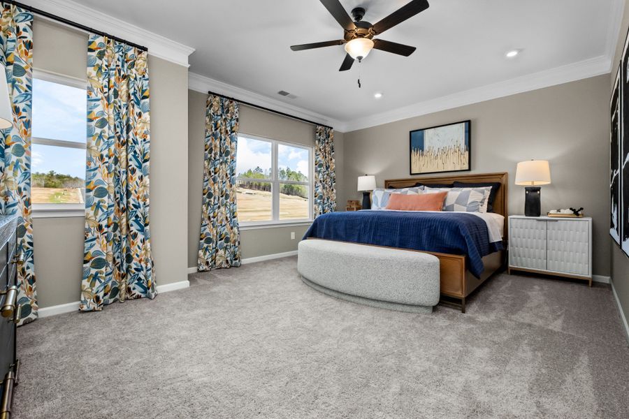 Furnished interior view inside a new home in Cantigny Park, Clarksville (Image 11).