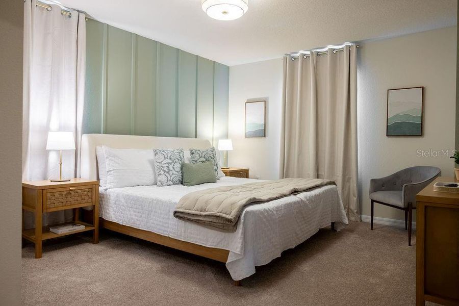 Furnished interior view inside a new home in , Clermont (Image 40).