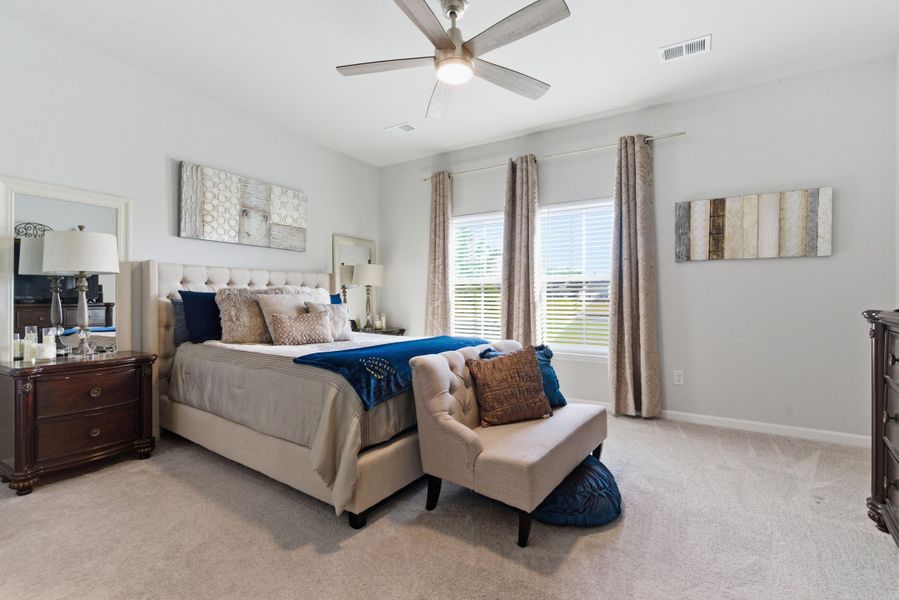 Furnished interior view inside a new home in , Summerville (Image 6). Furnished interior view inside a new home in , Summerville (Image 6).