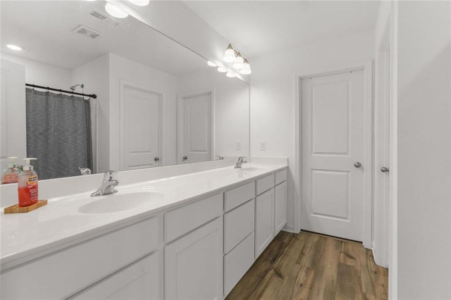 Furnished interior view inside a new home in Alder Park, Conyers (Image 32).