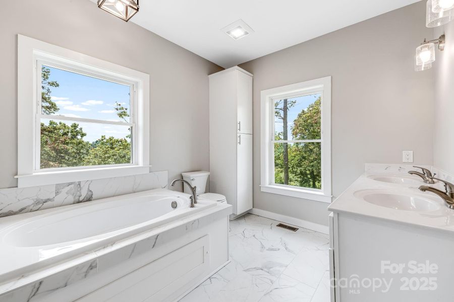 Furnished interior view inside a new home in , Asheville (Image 9).