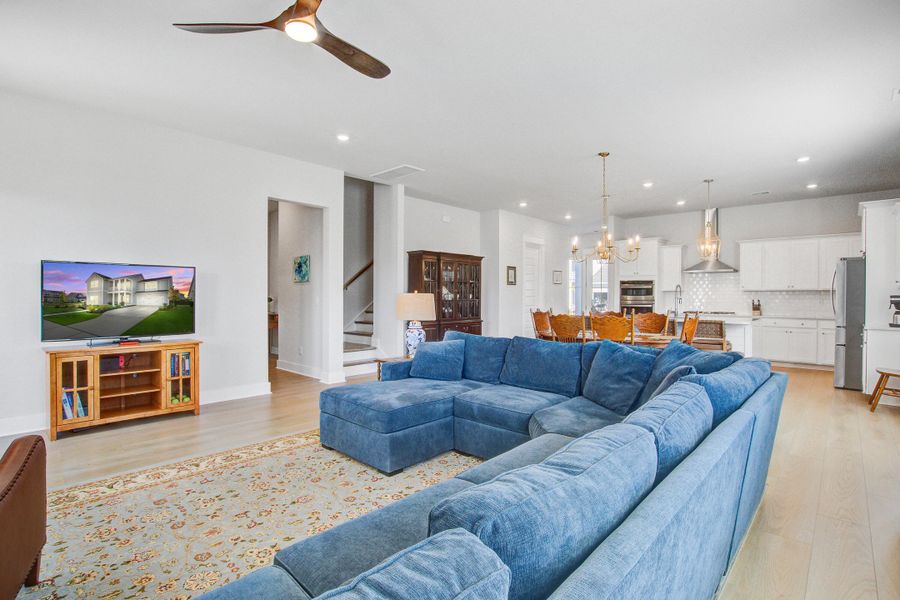 Furnished interior view inside a new home in , Summerville (Image 40).