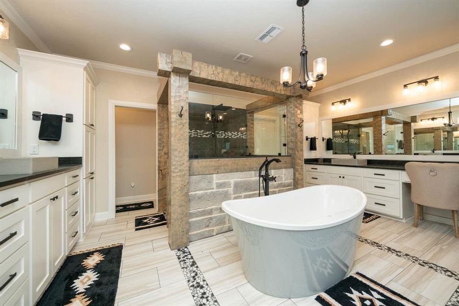 Furnished interior view inside a new home in , Troup (Image 16). Furnished interior view inside a new home in , Troup (Image 16).