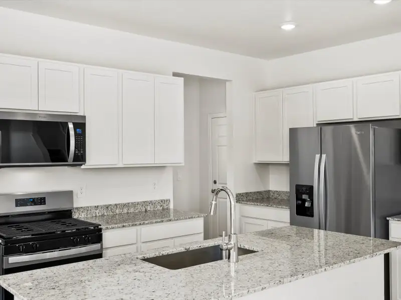 Furnished interior view inside a new home in Revere at Johnstown, Johnstown (Image 4). Furnished interior view inside a new home in Revere at Johnstown, Johnstown (Image 4).