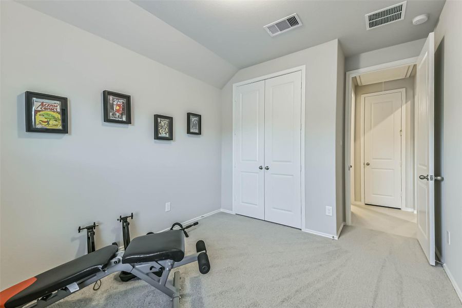 Furnished interior view inside a new home in Escondido 45', Magnolia (Image 30).