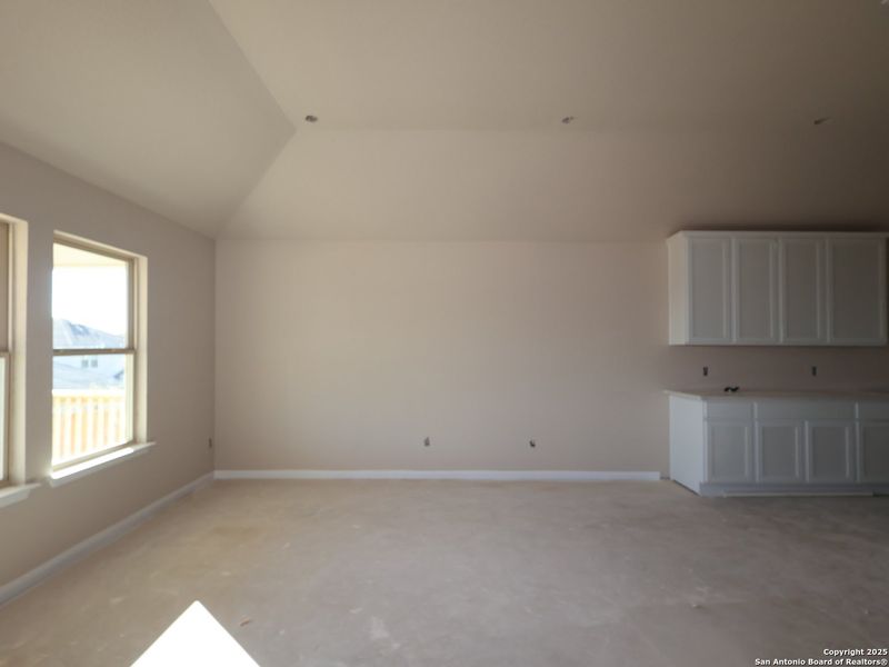 In-progress construction of a new home in Hunters Ranch, San Antonio, TX (Image 26).