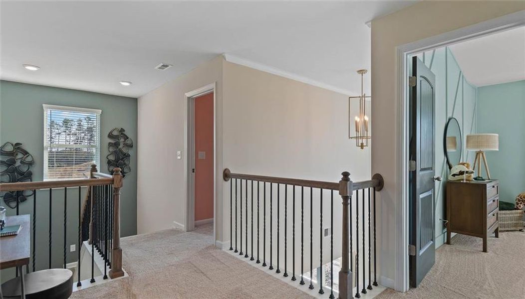 Furnished interior view inside a new home in Adagio, Dacula (Image 16).