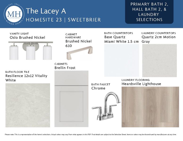 Sample of building materials used in homes in Sweetbrier, Durham (Image 24).