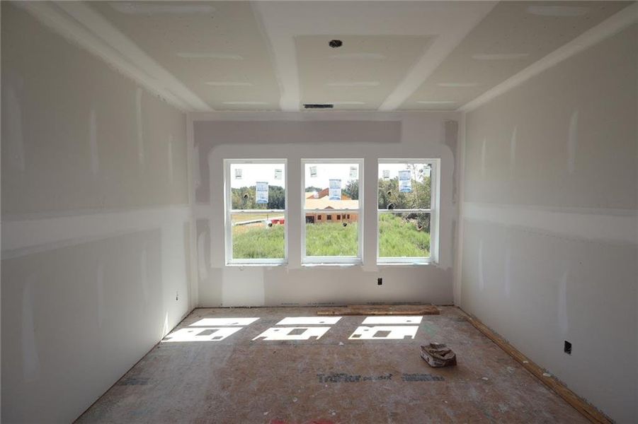 In-progress construction of a new home in Meadow Brook Farms, Cumming, GA (Image 7).