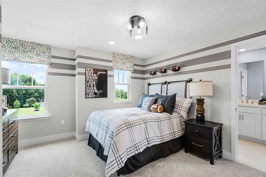 Furnished interior view inside a new home in Eden Crest, Apopka (Image 15).