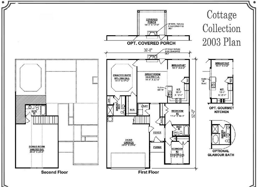 Salem Landing lot 245- 2003 plan black lines