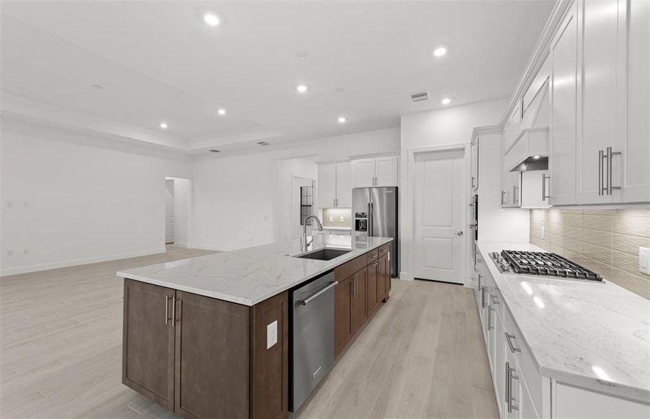 Furnished interior view inside a new home in Del Webb Catalina, Lakewood Ranch (Image 12).