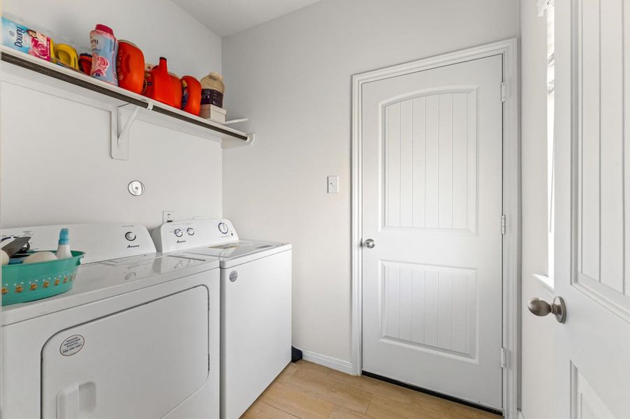 Furnished interior view inside a new home in Cypress Oaks North, Cypress (Image 9).