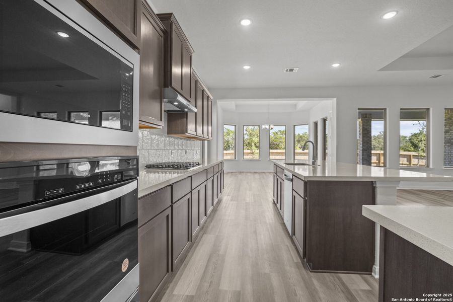 Furnished interior view inside a new home in Stillwater Ranch, San Antonio (Image 7). Furnished interior view inside a new home in Stillwater Ranch, San Antonio (Image 7).